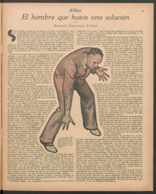 El hombre que busca una solución