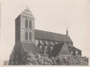 Nikolaikirche, Wismar: Ansicht von Süden