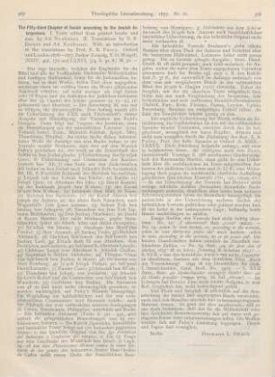 567-568 [Rezension] The Fifty-third Chapter of Isaiah according to the Jewish Interpreters