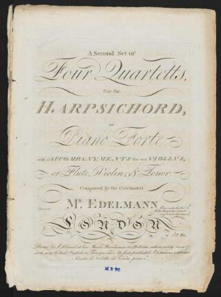 Harpsichord, Piano Forte