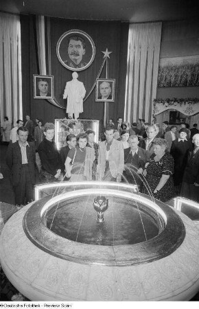 Bulgarische Sektion der Leipziger Herbstmesse 1954