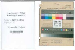 Entnazifizierung Helene Vorlaender , geb. 10.04.1906 (Jugendleiterin)