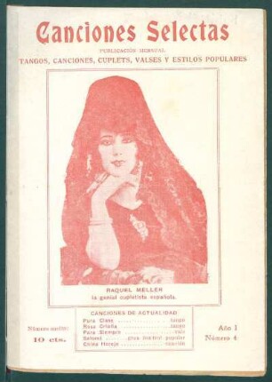 [Fotografía de] Raquel Meller, la genial cupletista española