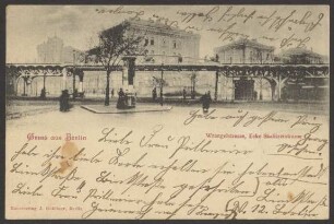 Ansichtskarte Wrangel Straße, Skalitzer Straße