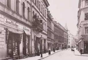 Bautzen, Seminarstraße, Blick nach Süden