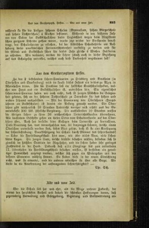 Aus dem Großherzogthum Hessen