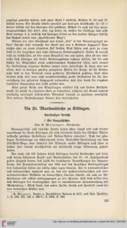 3: Die St. Martinskirche zu Ettlingen : vorläufiger Bericht