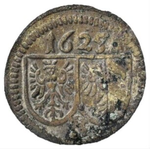Münze, Pfennig (einseitig), 1625