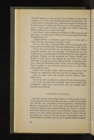 Viertes Kapitel
