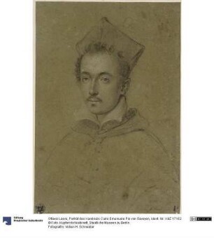 Porträt des Kardinals Carlo Emanuele Pio von Savoyen