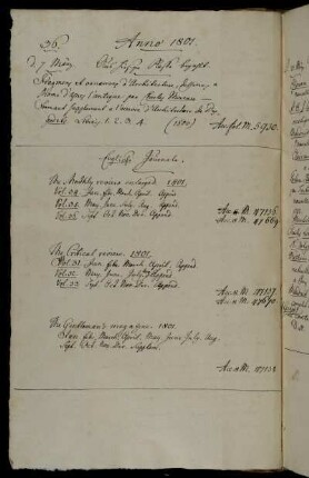 Aus hiesiger Kasse bezahlt. - Englische Journale.