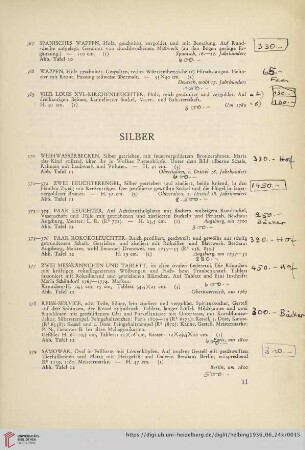Silber (Nr. 370-379)