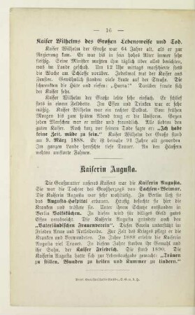 Kaiserin Augusta