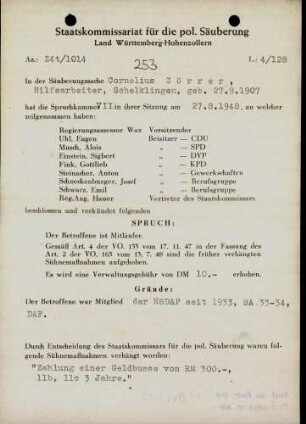 Zörner, Cornelius