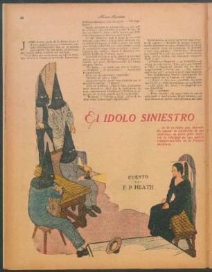 El ídolo siniestro : Cuento por F. P. Heath