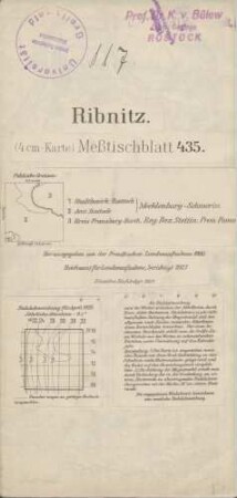 1740 (alte Nr.: 435) Ribnitz, Cover