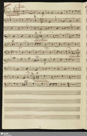 153. Aria: Mia signora alla francese / Ottani, B.