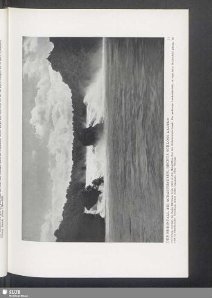 Der Rheinfall Bei Schaffhausen, Rechts Schloss Laufen