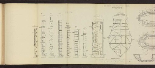 Plate 16. LOCK GATES, CAISSONS, GRAVING DOCKS. Fig. 1. bis Fig. 14.