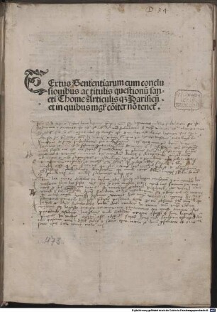 Textus Sententiarum