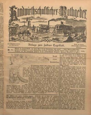 22: Beilage vom Montag, 16. Oktober 1899