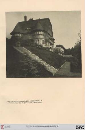Ein Neuer Bau von Hugo Eberhardt