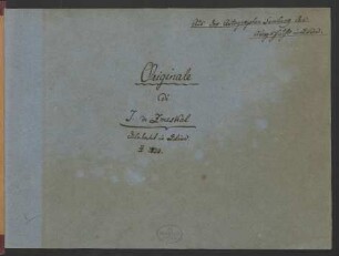 Quartette. Fragmente; vl (2), vla, vlc; g-Moll