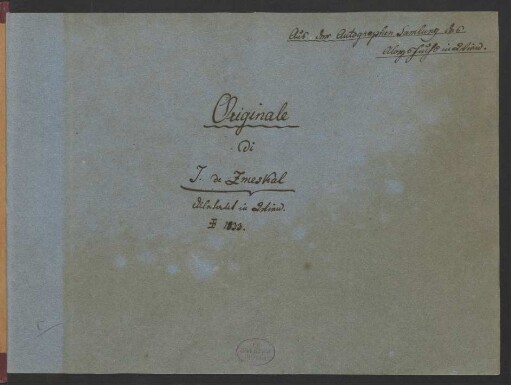 Quartette. Fragmente; vl (2), vla, vlc; g-Moll