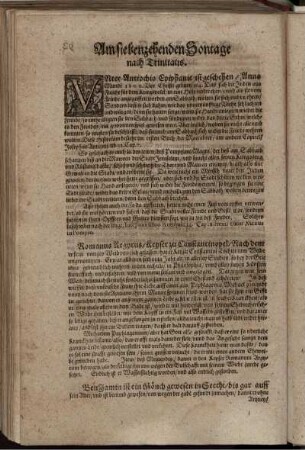 Am siebenzehenden Sontage nach Trinitatis