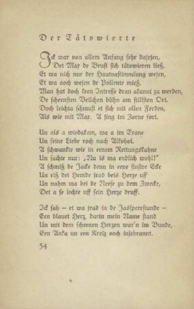 Der Tätowierte