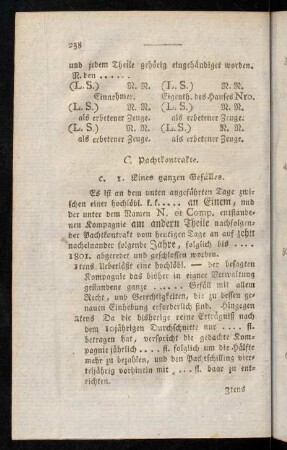 238-250, C. Pathkontrakte.
