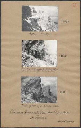 Unterkunftshütte auf der Birkenkofel-Scharte