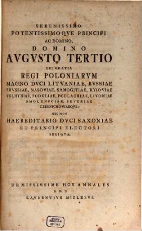 Historiarum Poloniae ab excessu Vladislai IV. ad pacem olivensem usque, libri novem