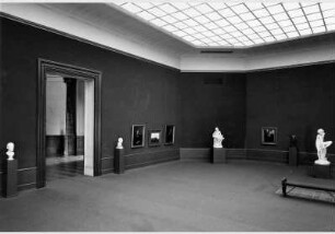 Blick in die Ausstellung der Nationalgalerie, Cornelius-Saal