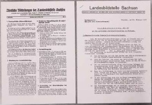 Sächsische Landesbildstelle, Amtliche Mitteilungen und Rundschreiben der Landesbildstelle, 1937