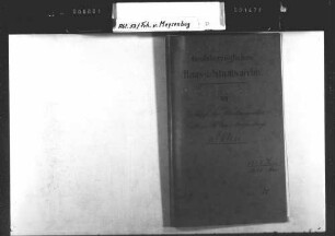 Berichte von Wilhelm von Meysenbug, Berlin, an Ludwig Rüdt von Collenberg-Bödigheim: - Reformpläne des Deutschen Bundes.