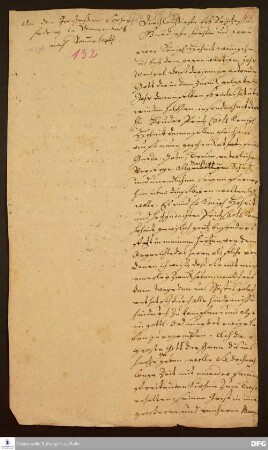 Brief von August Hermann Francke an Sophie Hedwig Prinzessin von Dänemark.