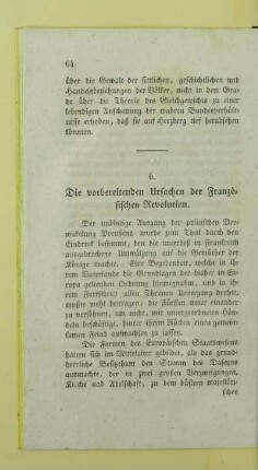 6. Die vorbereitenden Ursachen der Franzoesischen Revolution