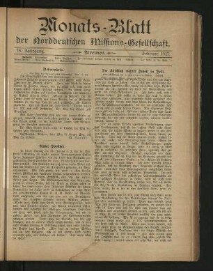 Februar 1917.