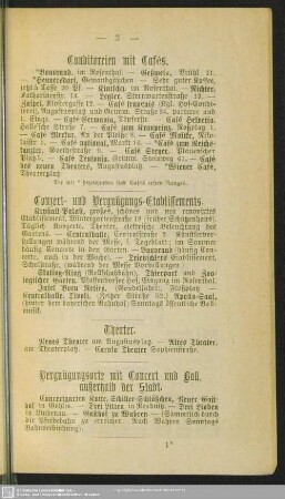Conzert- und Vergnügungs-Etablissements