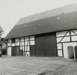Glauchau-Höckendorf, Scheune eines Vierseithofes