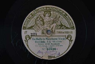 Un ballo in maschera : Aria di Amelia - p. II. "Mezzanotte" / (Verdi)