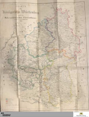Charte des Königreichs Württemberg und der Hohenzollern'schen Fürstenthümer ...
