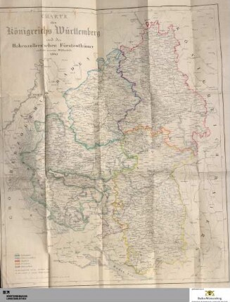 Charte des Königreichs Württemberg und der Hohenzollern'schen Fürstenthümer ...