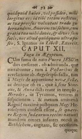 Caput XII. Fuga in Ægyptum.