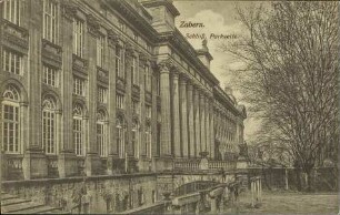 Zabern. Schloß, Parkseite.