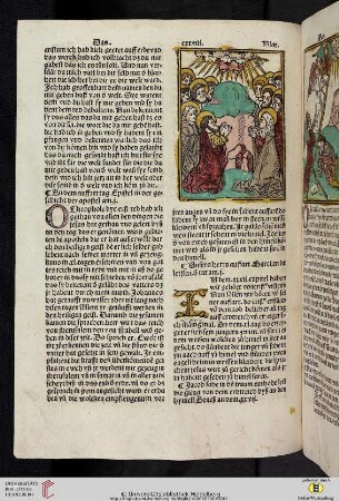 Das xxxiii. capitel von [cristi] auffart.