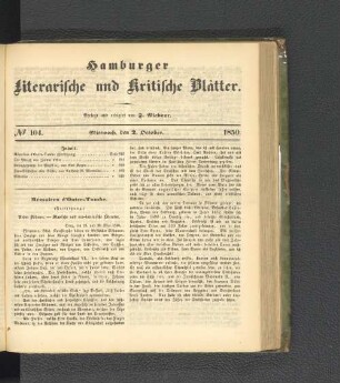 No. 104. 2. Oktober 1850