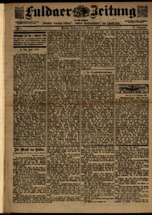 1903: Fuldaer Zeitung