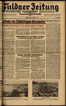 Ausgabe vom Mittwoch, den 28. Januar 1942.